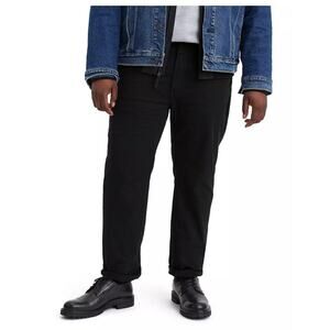 Levi's 541 Athletic Taper Stretch Black Jeans 48X32 NWT